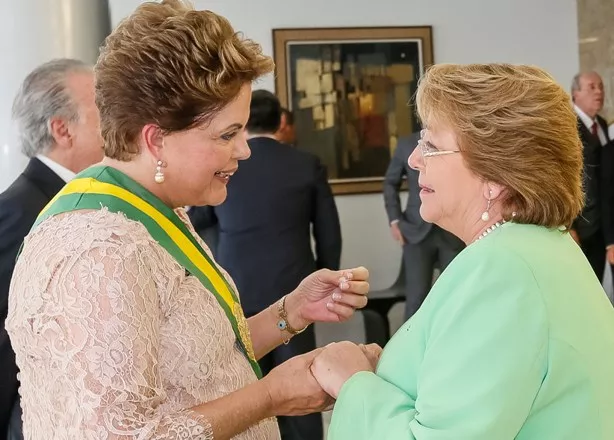 DILMA ROUSSEFF Y MICHELLE BACHELET