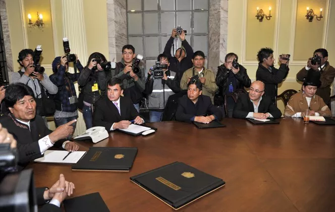 PRESIDENTE BOLIVIA-EVO MORALES