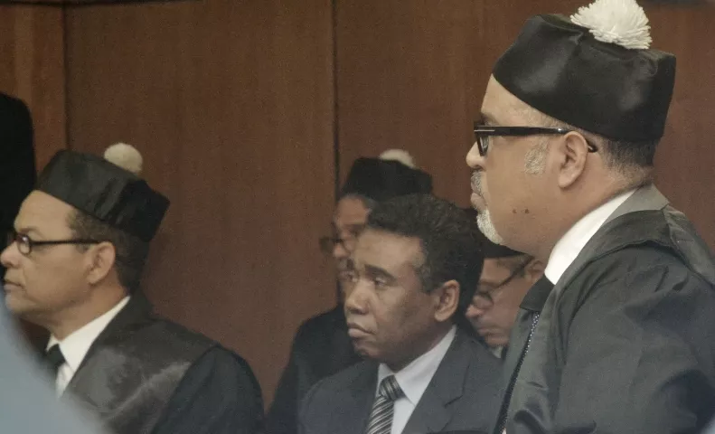 Aplazan  Juicio Felix Bautista. Foto: Elieser Tapia.