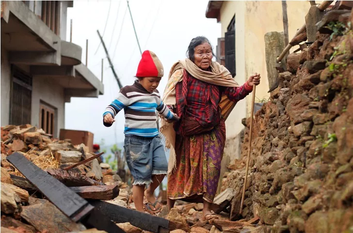 APTOPIX Nepal Earthquake