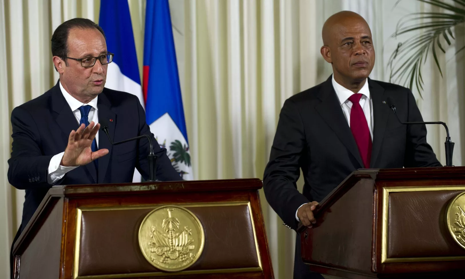 HAITI-FRANCE-DIPLOMACY