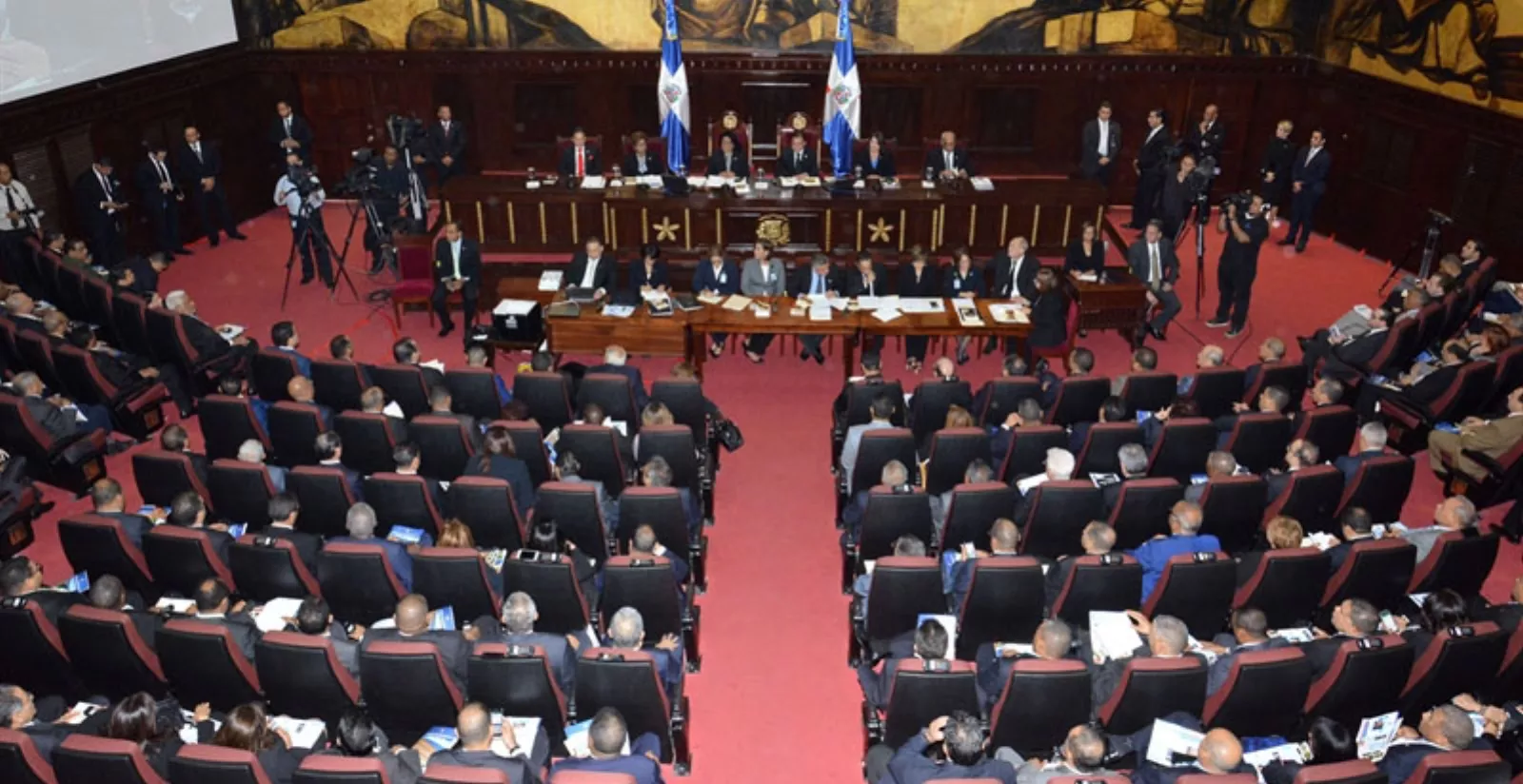 Asamblea nacional revisora en el senado/foto Jose de Leon  -4-6-15