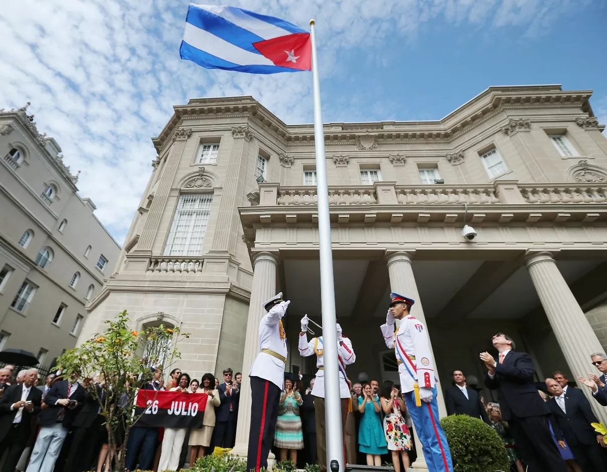 In Historic Reestablishment Of Diplomat Ties, Cuban Embassy Opens In Washington, D.C.