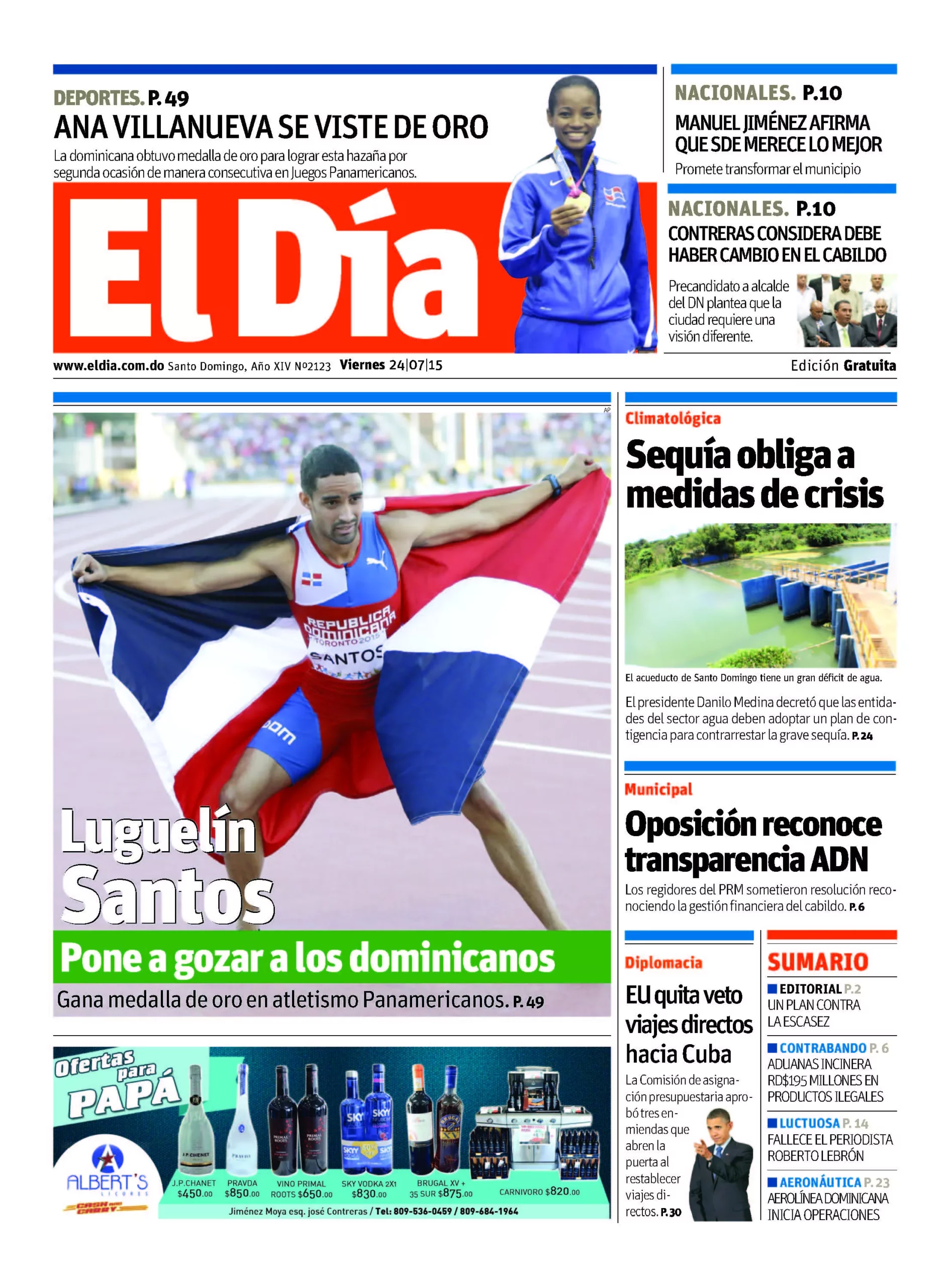 Portada impresa