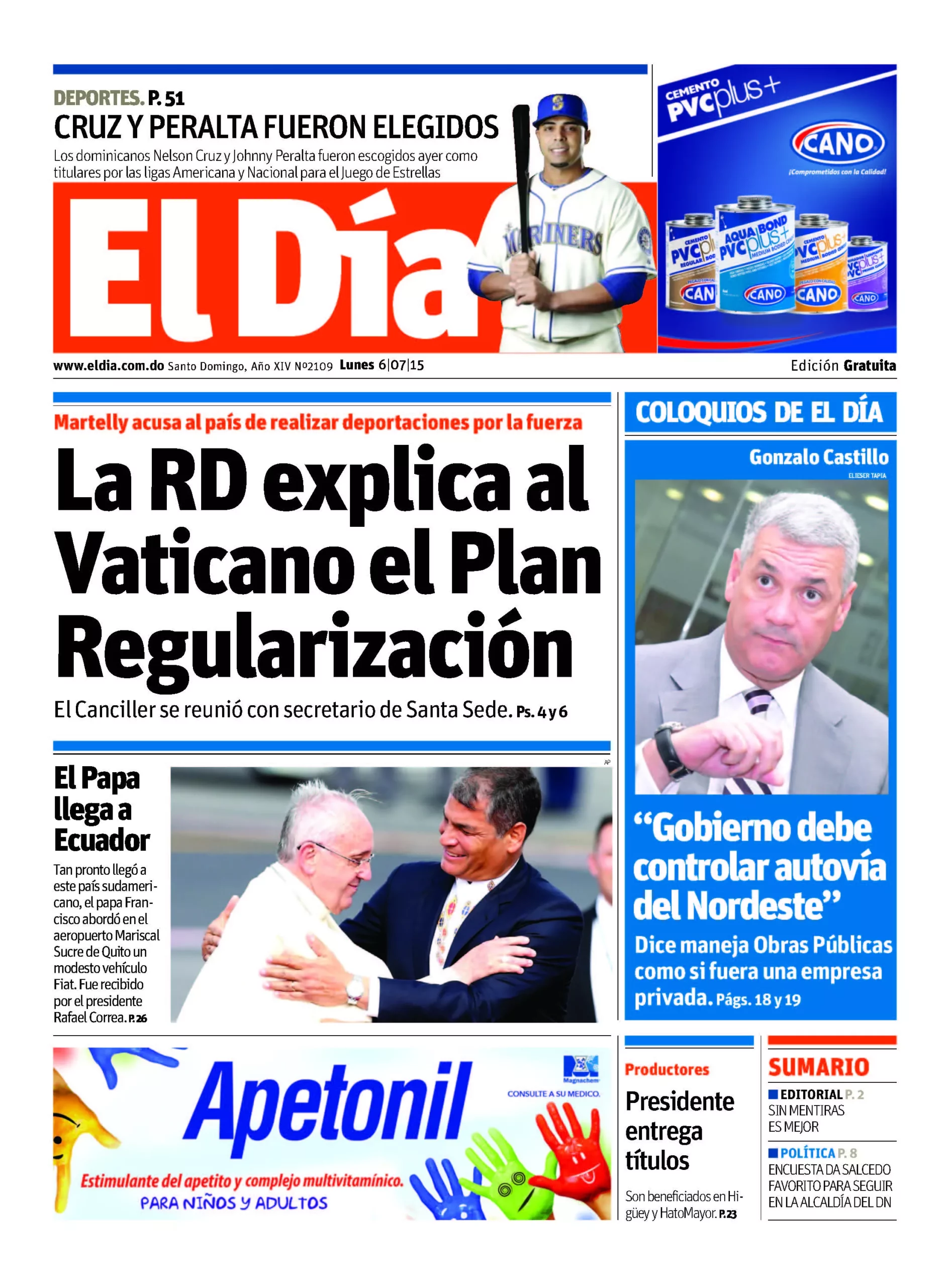 Portada impresa