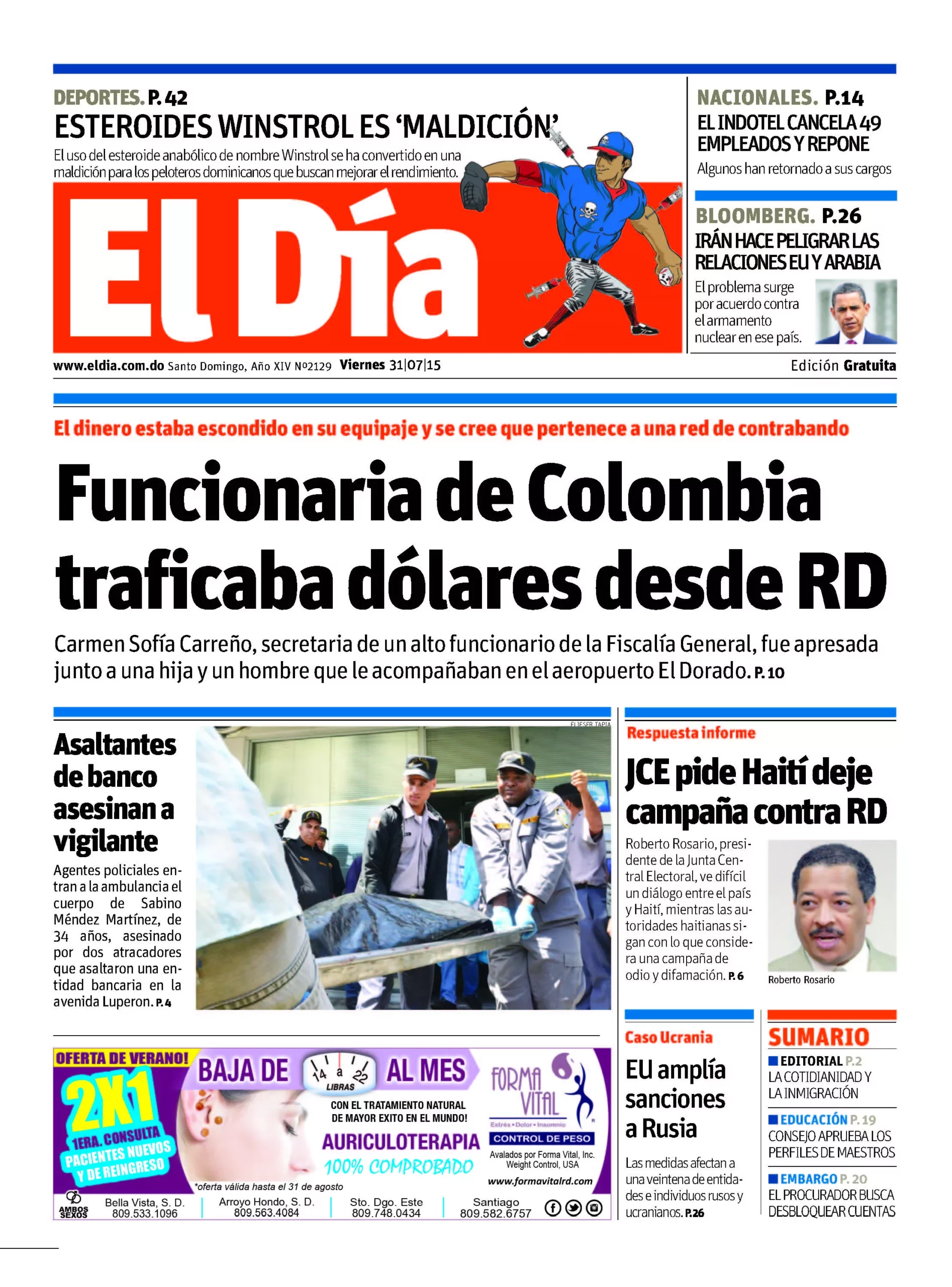 Portada impresa