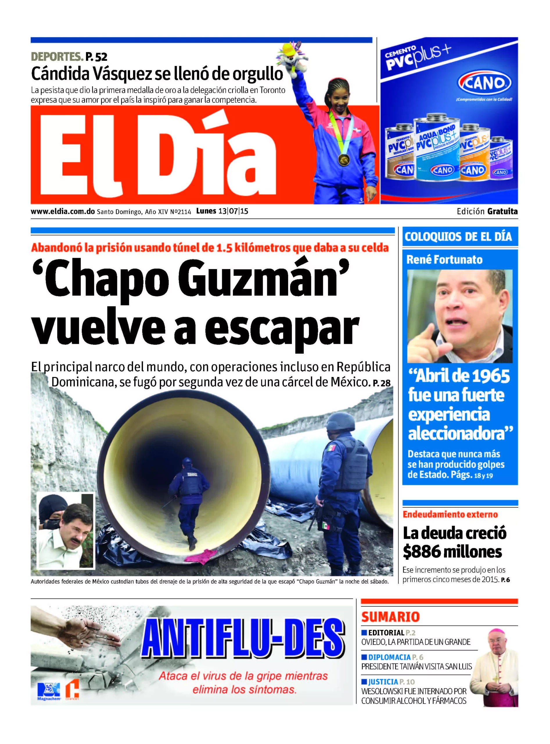 Portada impresa