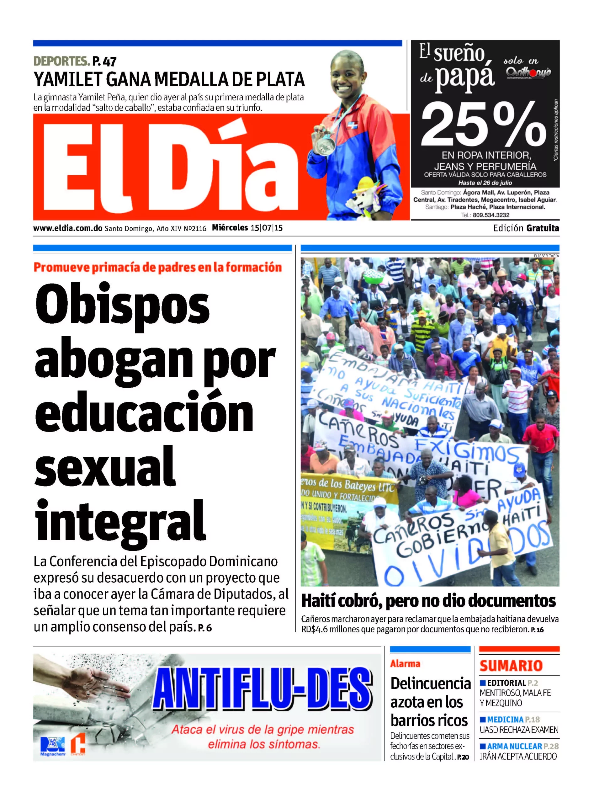 Portada impresa