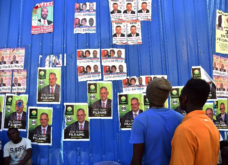 HAITI-POLITICS-ELECTIONS-LEGISLATIVE