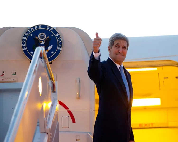 APTOPIX US Cuba Kerry