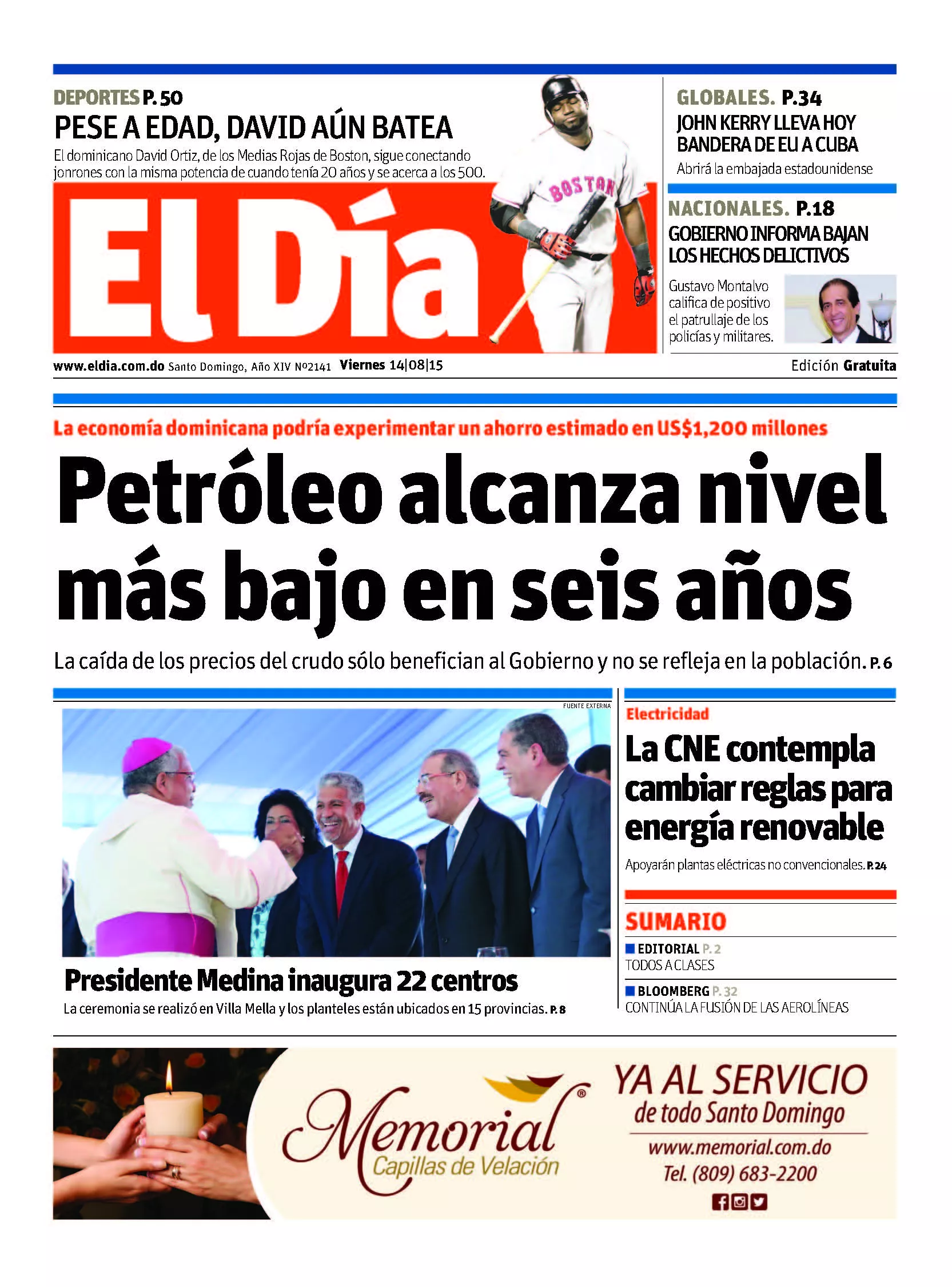 Portada impresa