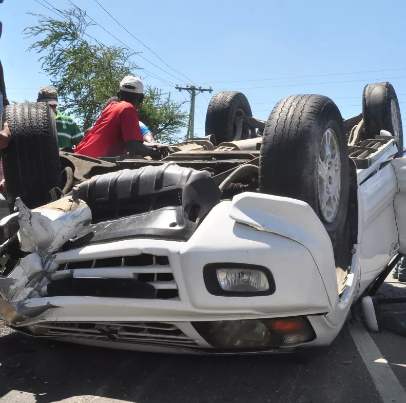 Accidente en Azua