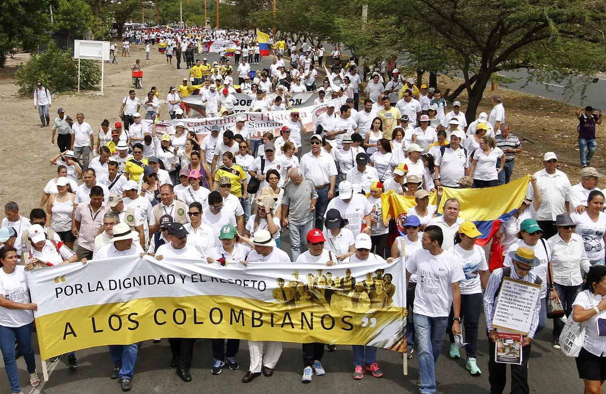 COLOMBIA-VENEZUELA-BORDER-PROTEST