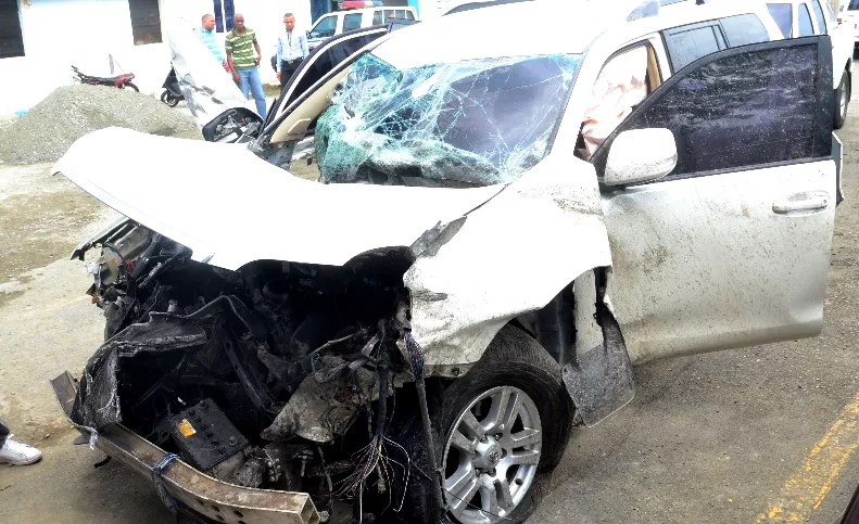 Accidente del General Martinez De La Cruz. Foto: Elieser Tapia.