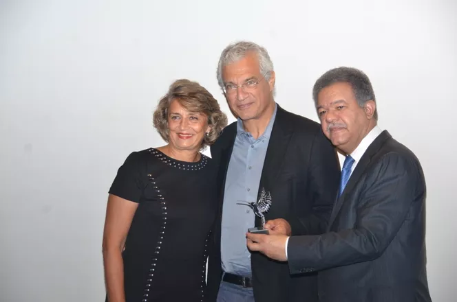 Natasha Despotovic, Louei Psihoyos y Leonel Fernández