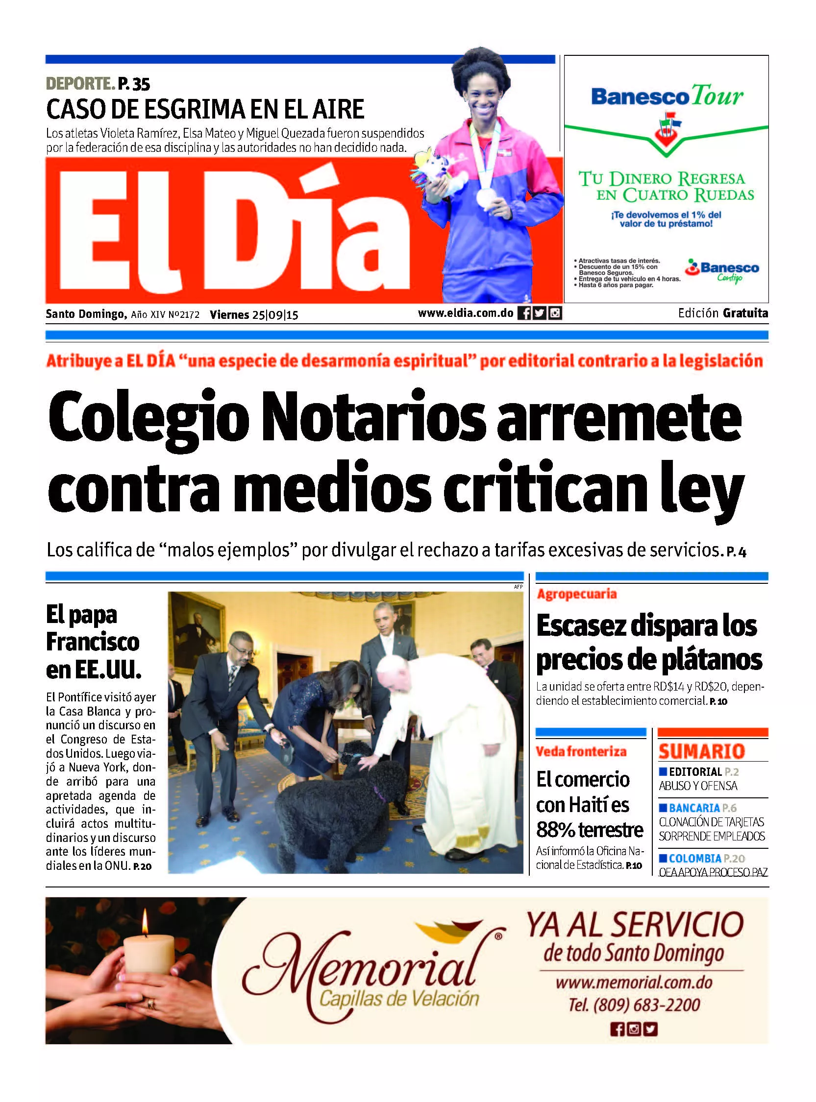 Portada impresa