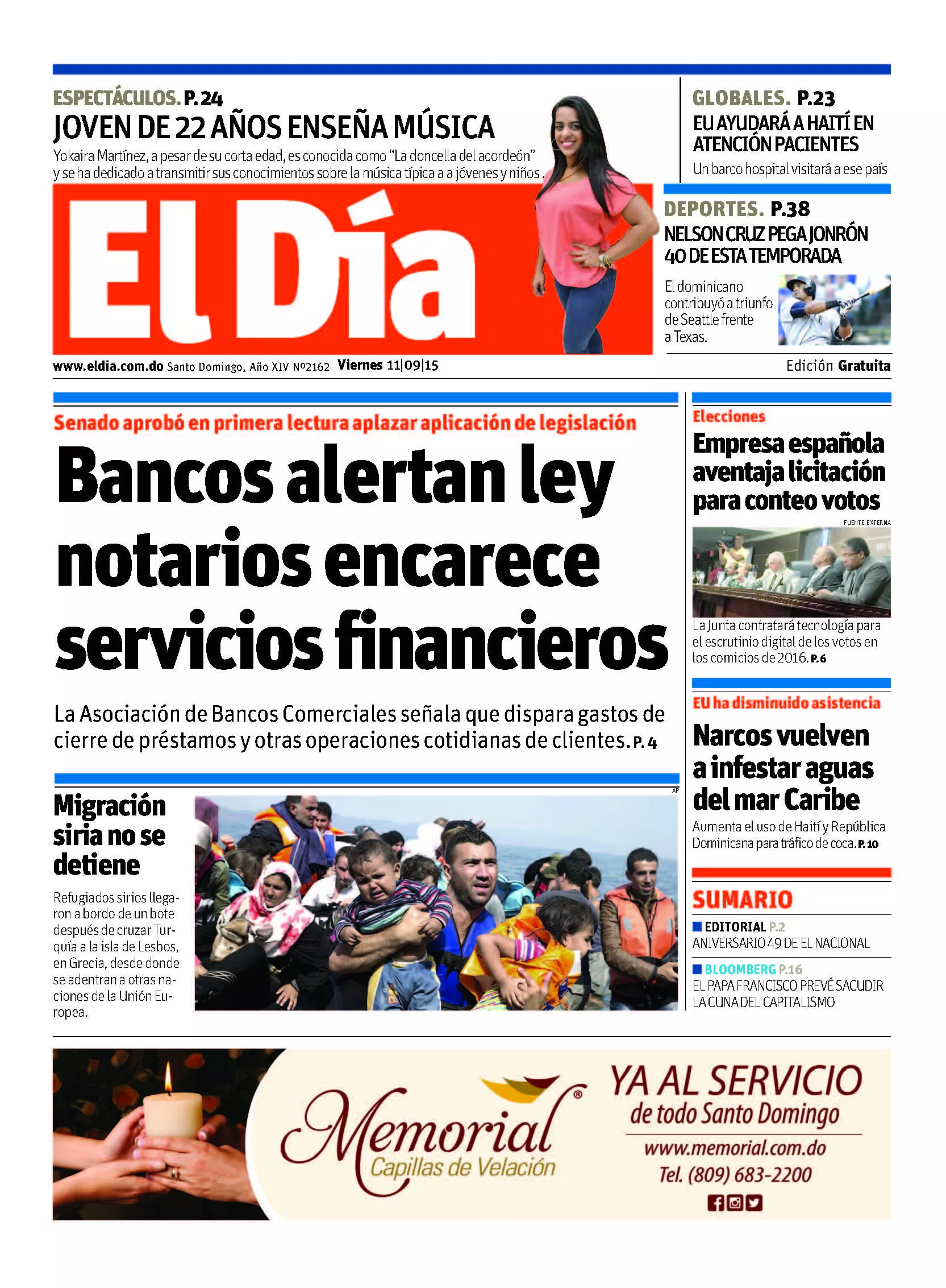 Portada impresa