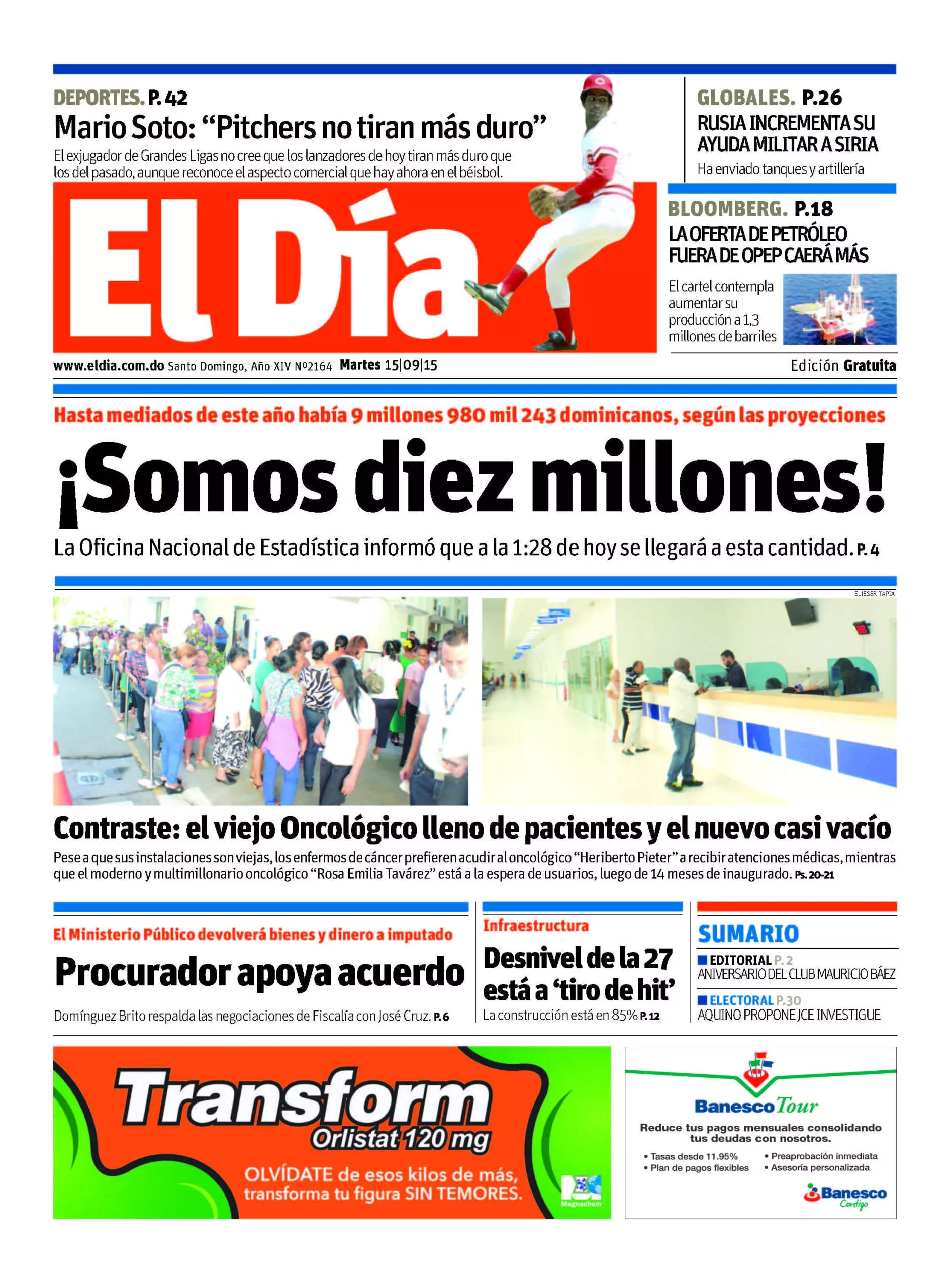 Portada impresa