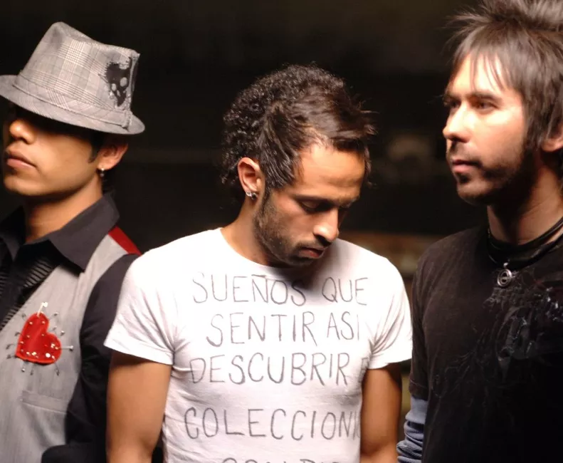 Integrantes del grupo mexicano Camila.
