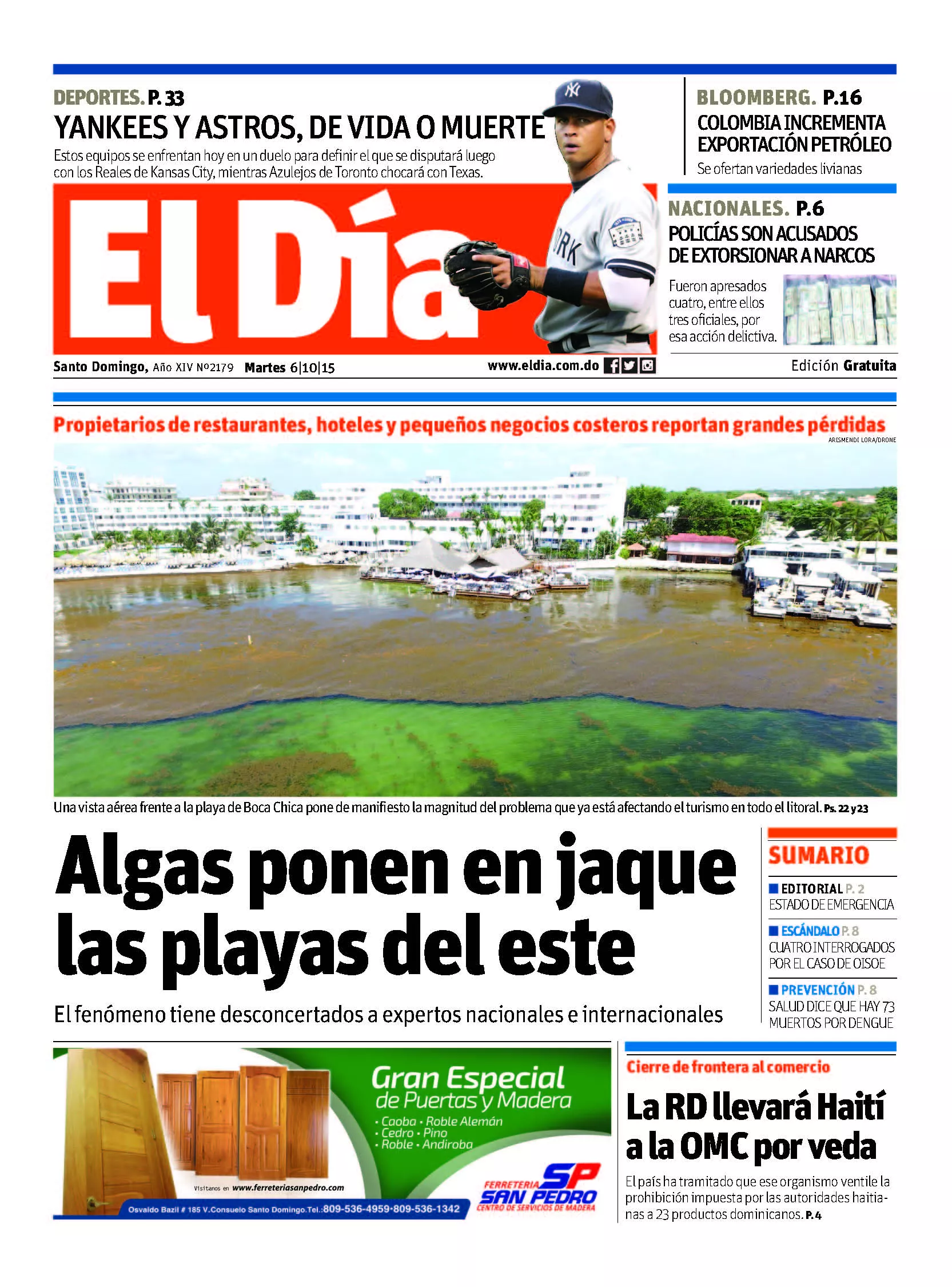 Portada impresa