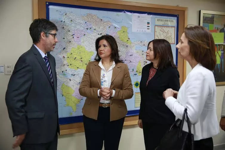 02-10-2015. Reunion con el Banco Mundial y la VP en San Rafael. Adres Ureña.