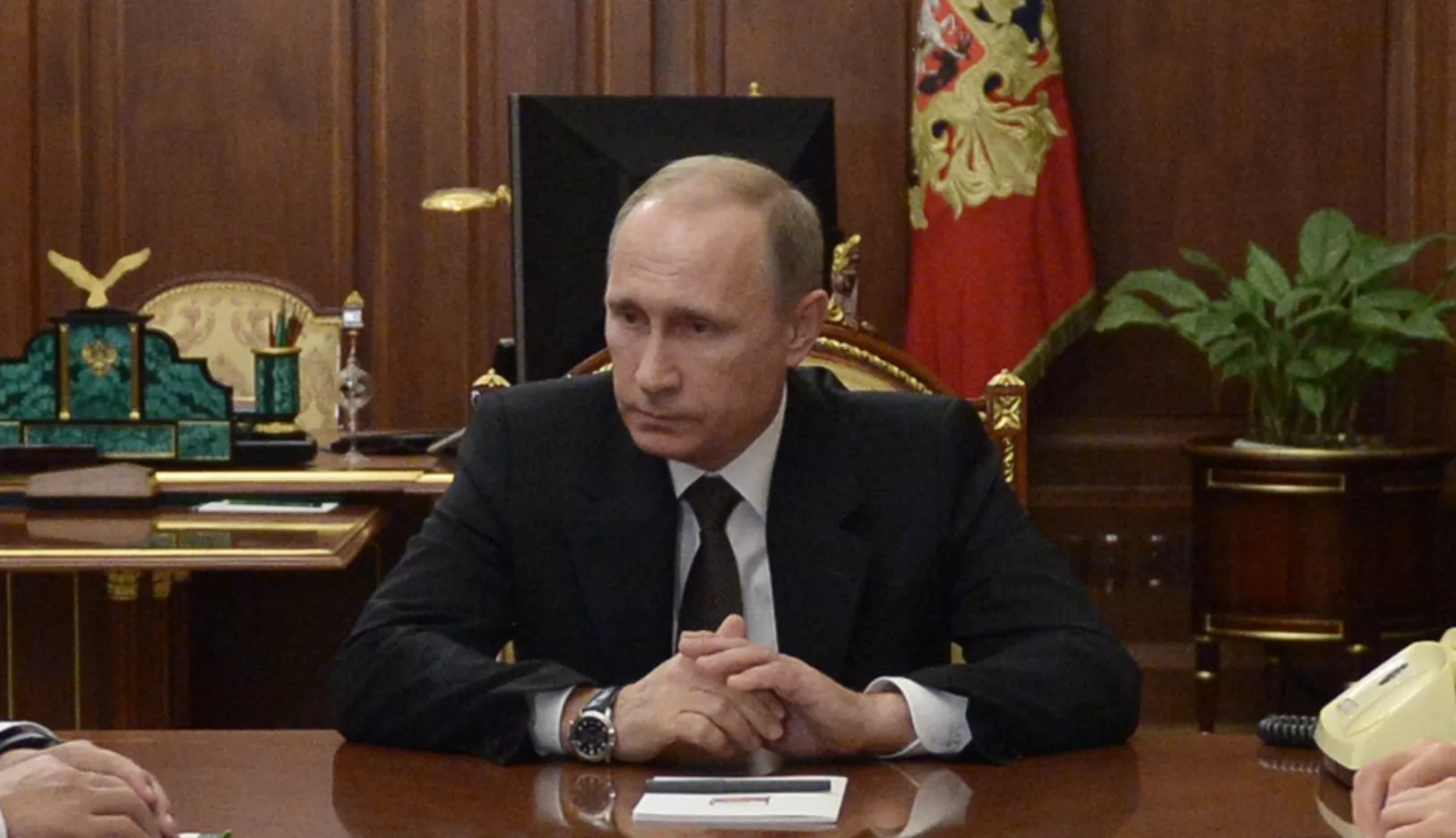 Vladimir Putin, Valery Gerasimov, Sergei Shoigu, Alexander Bortnikov, Sergey Lavrov, Mikhail Fradkov