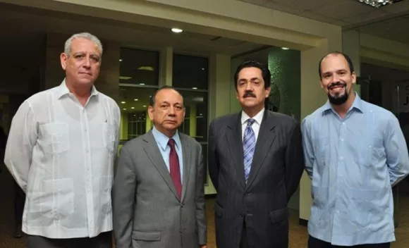 Eliades Acosta Matos, Diómedes Núñez,Tonny Raful y Matías Bosch