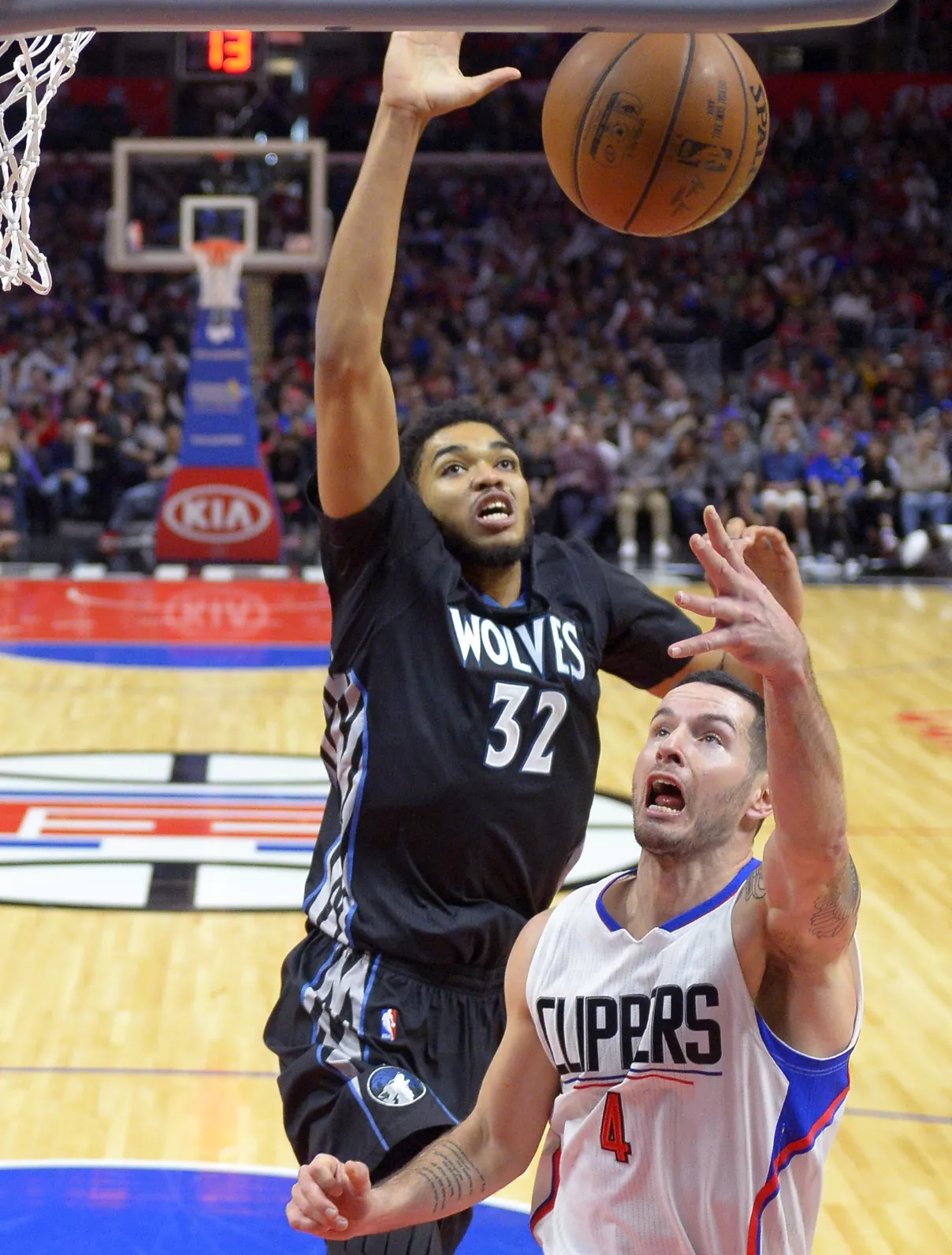 J.J. Redick, Karl-Anthony Towns
