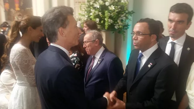 NAVARRO CONVERSA CON PRESIDENTE MACRI