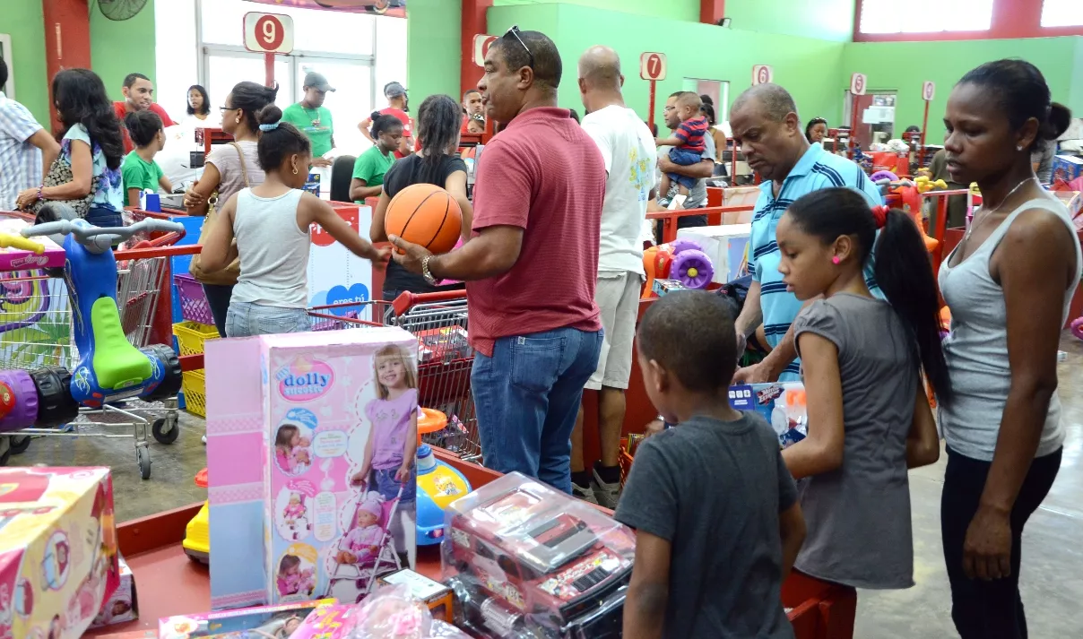 Venta de juguetes en el dia enterio de reyes&foto JHose de Leon