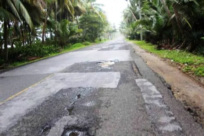 ANUNCIAN HUELGA DE 48 HORAS  DEBIDO A DEPLORABLES CONDICIONES CARRETERA PP-NAGUA PORTADA (3)
