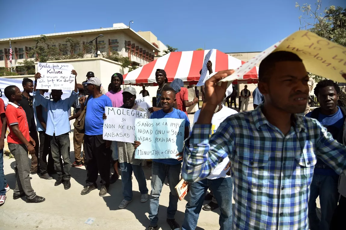 HAITI-VOTE-ELECTIONS-PROTEST