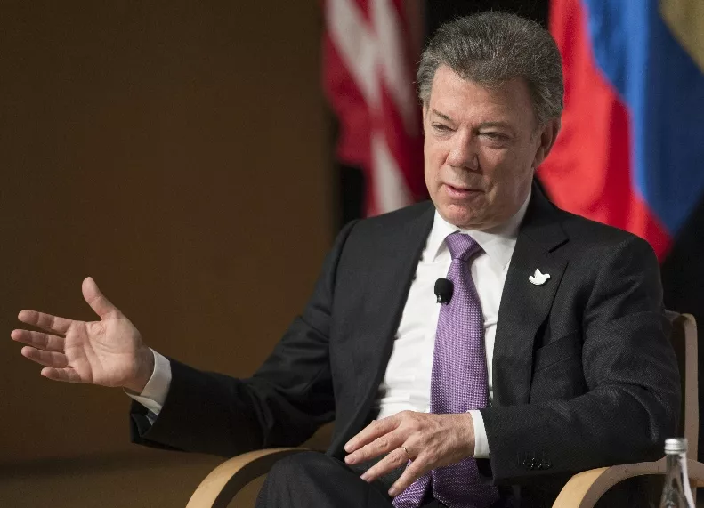 Colombian Pres Juan Manuel Santos speech