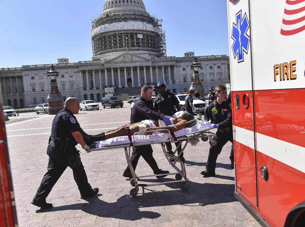 Capitol Gunfire