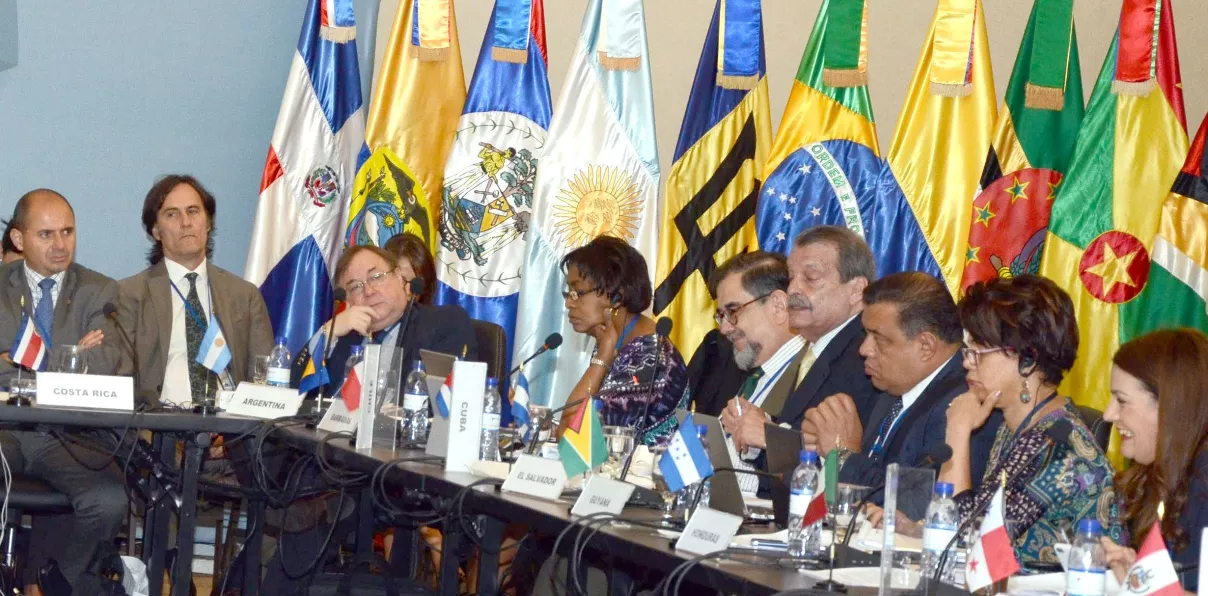 2do dia XV11 reunion de coordinadores nacional de la CELAC/FOTO Jose de Leon