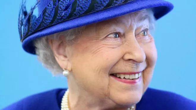 Reina Isabel II de Inglaterra.