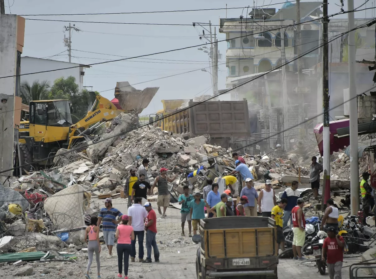 ECUADOR-QUAKE