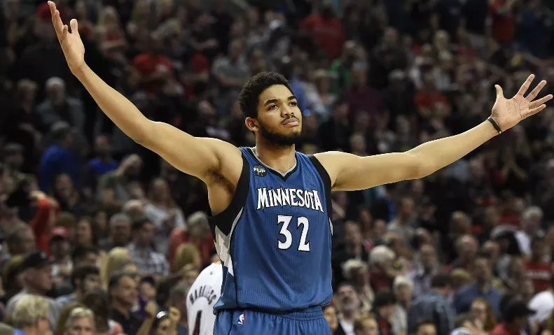 APTOPIX Timberwolves Trail Blazers Basketball