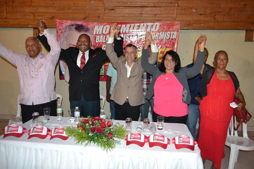 Balagueristas con Manuel
