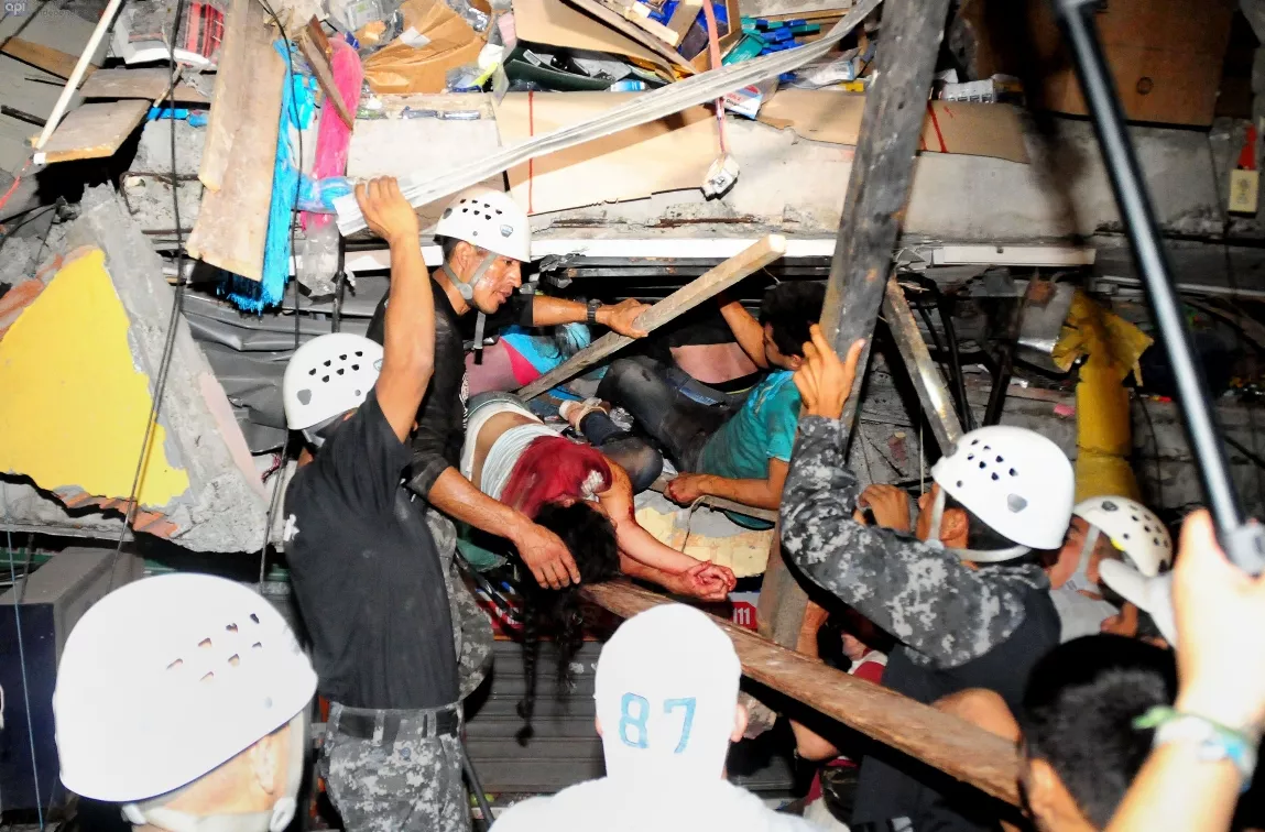 Terremoto en Ecuador