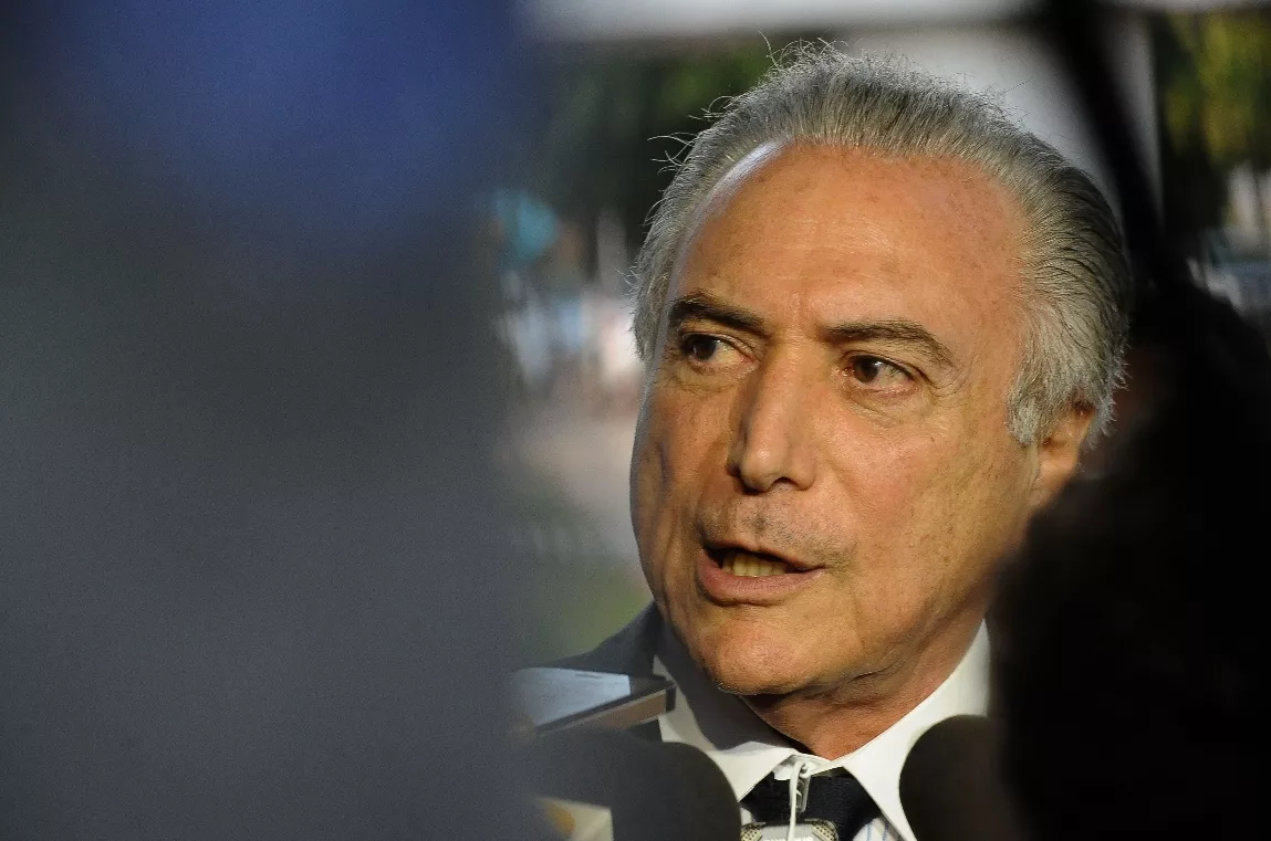 El vicepresidente brasileño Michel Temer