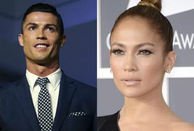 Cristiano Ronaldo y Jennifer López
