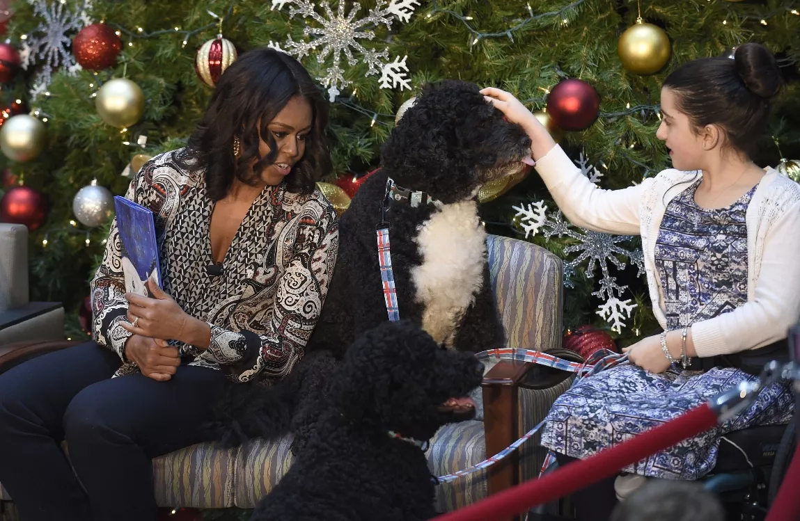 Michelle Obama, Luna Fera, Bo Obama