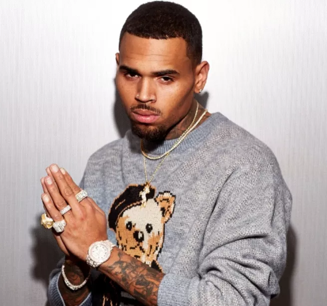 Chris Brown sale en libertad bajo fianza