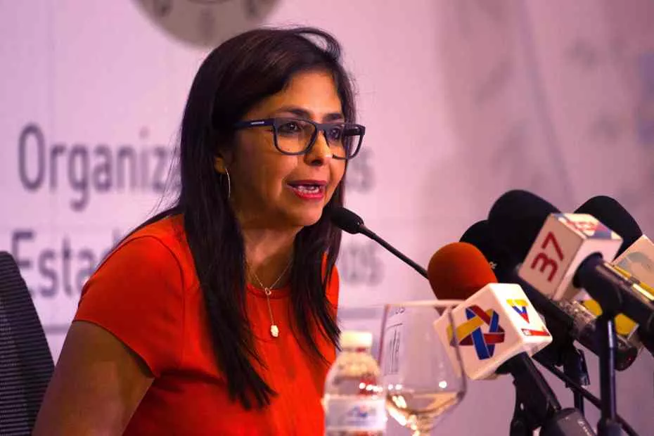 Canciller Delcy Rodríguez