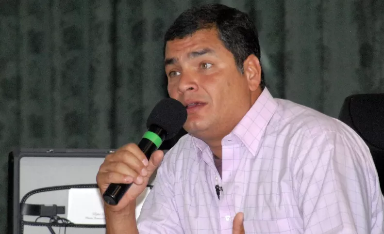 ECUADOR-COLOMBIA-FARC-CORREA