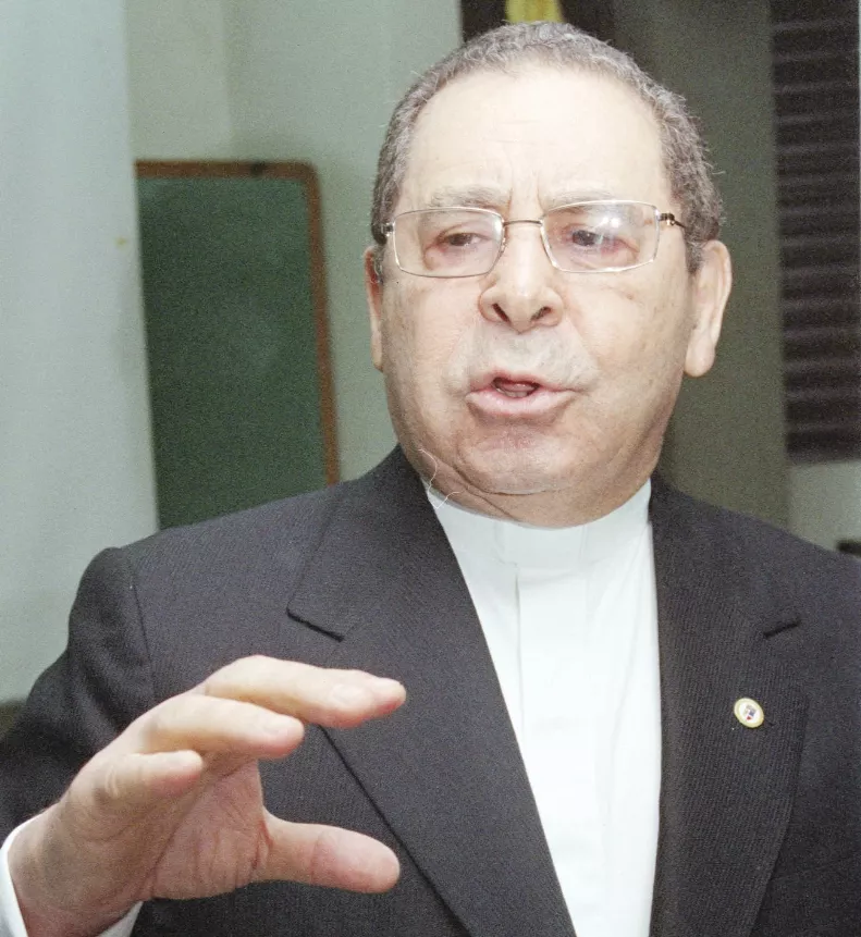 AGRIPINO NUÑEZ COLLADO,MONSEÑOR, RECTOR DE LA PUCMM