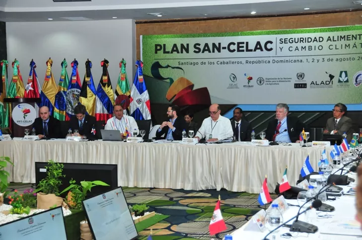 Omar Ramírez expone en reunión de la CELAC.02.08.2016