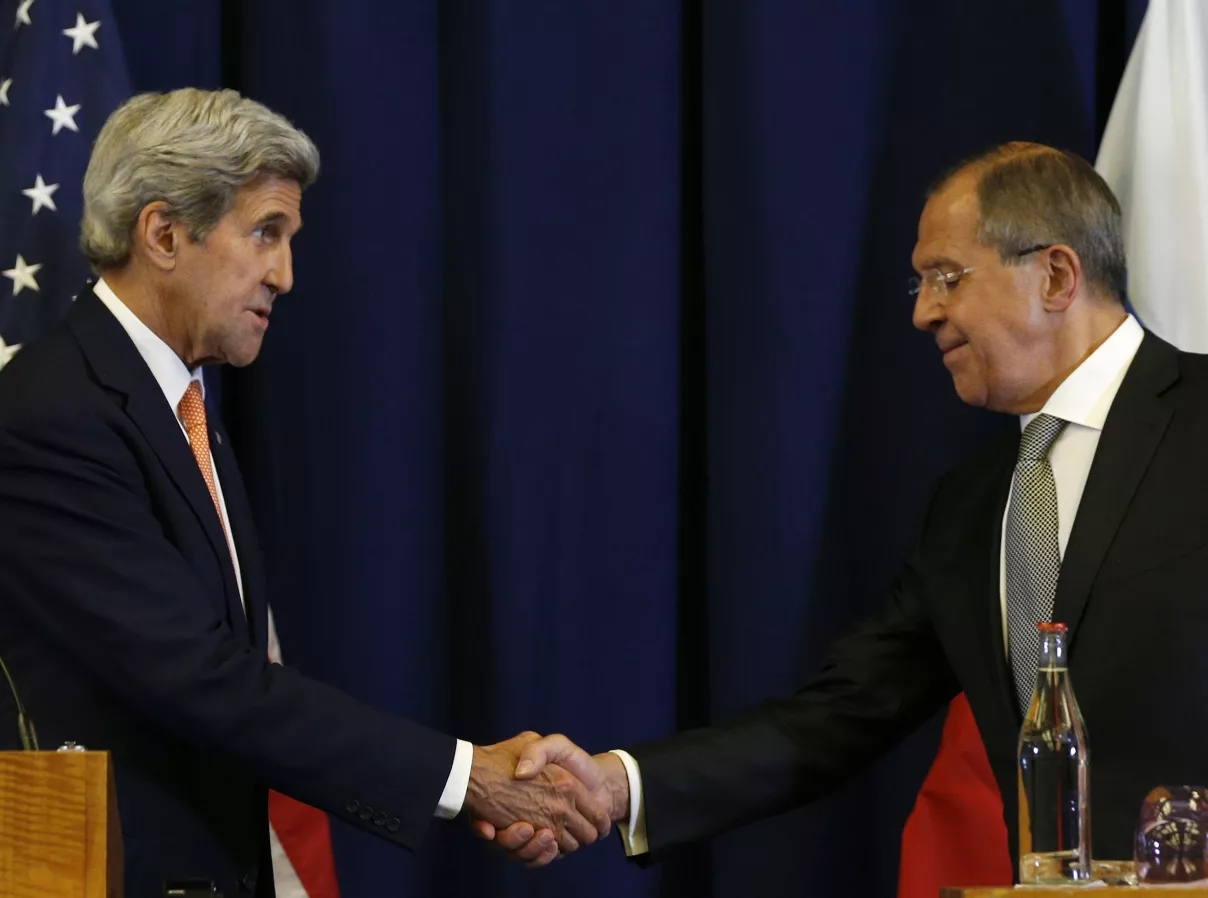 John Kerry, Sergei Lavrov