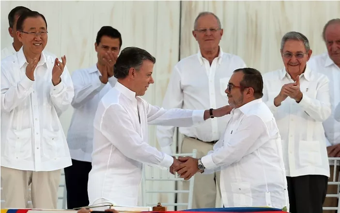 Colombia Peace Ceremony